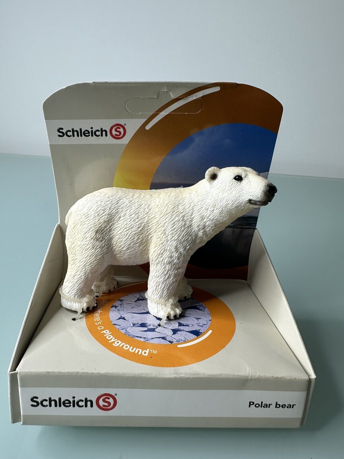 Schleich Polar Bear Figure Retired Figurine Toy