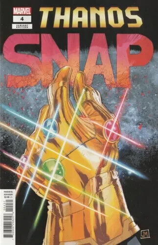 Thanos #4 - Variant Snap Cover - Marvel Comics 2024