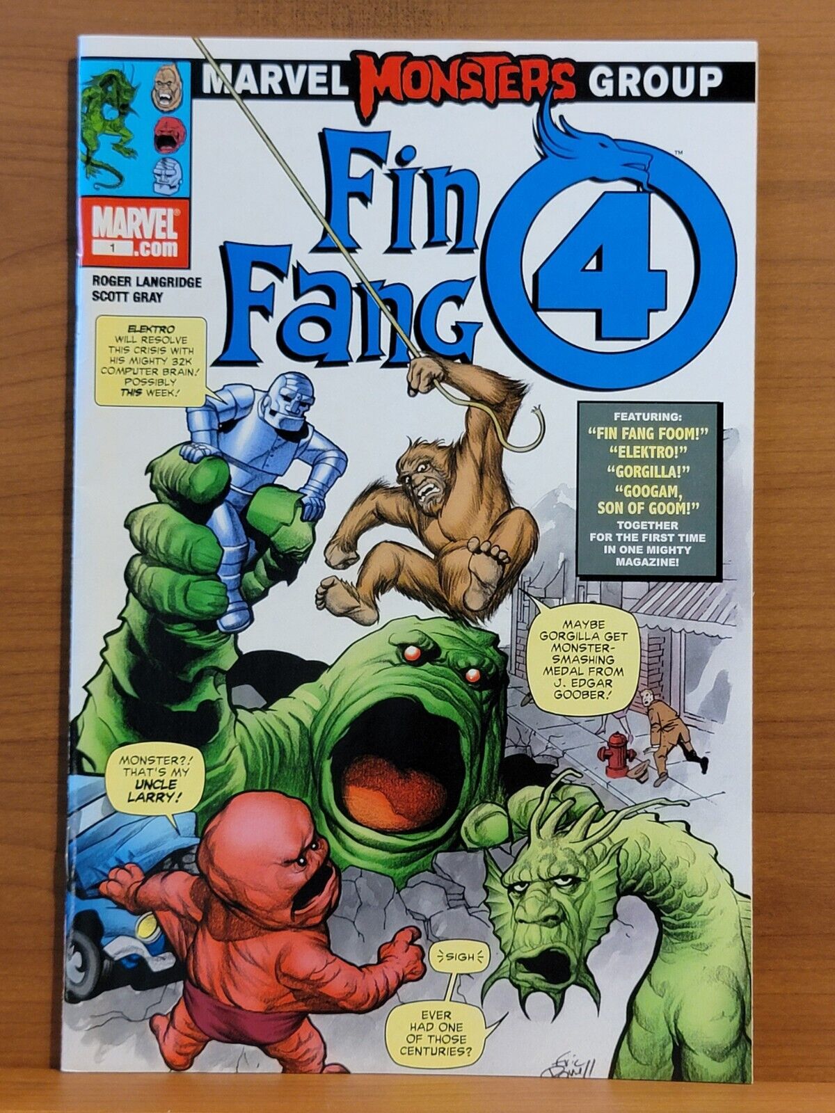 Marvel Monsters: Fin Fang 4 #1 VF Marvel 2005 I Combine Shipping