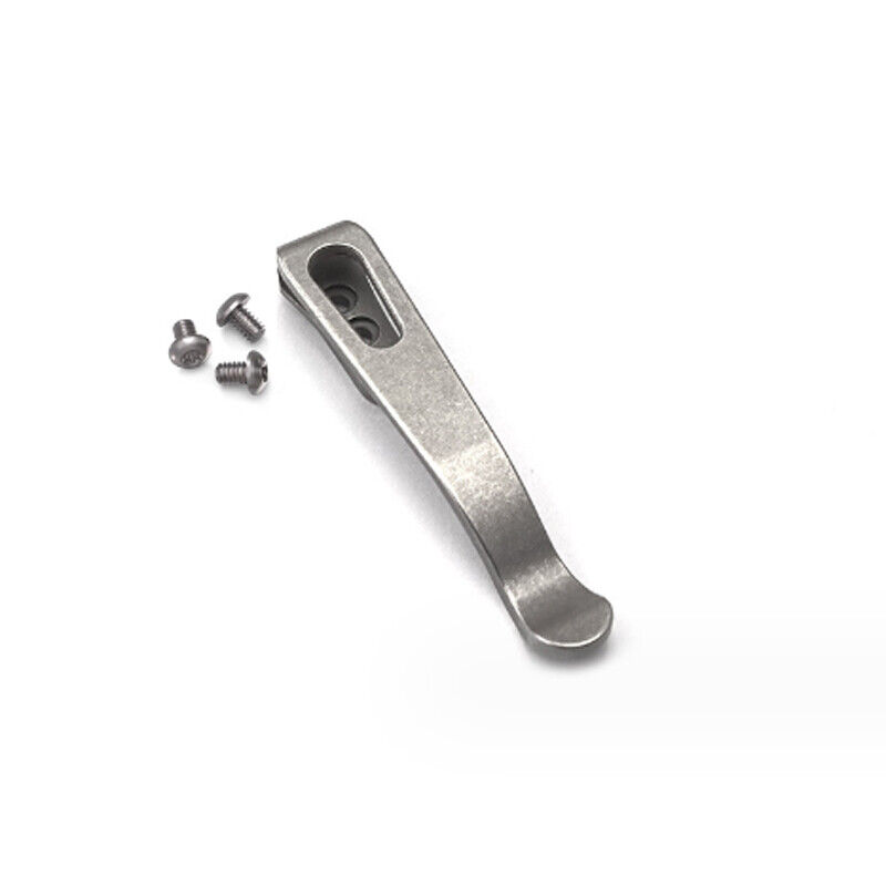 Back Clip TC4 Pocket Clip Screws For Rick Hinderer XM18 XM24 Folding Knife Clamp