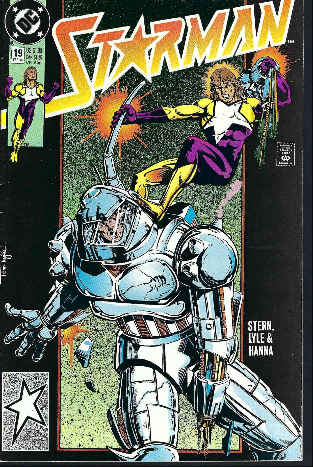 STARMAN #19 (DC; 1990): Direct Edition VF/NM