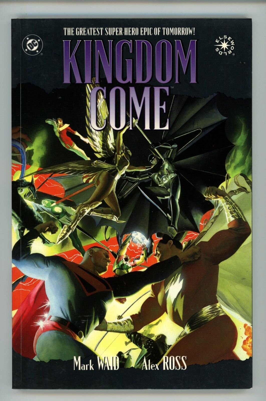 Kingdom Come #1 Comic TPB GN 1997 VF- 8th Print Batman Superman 230 Pg