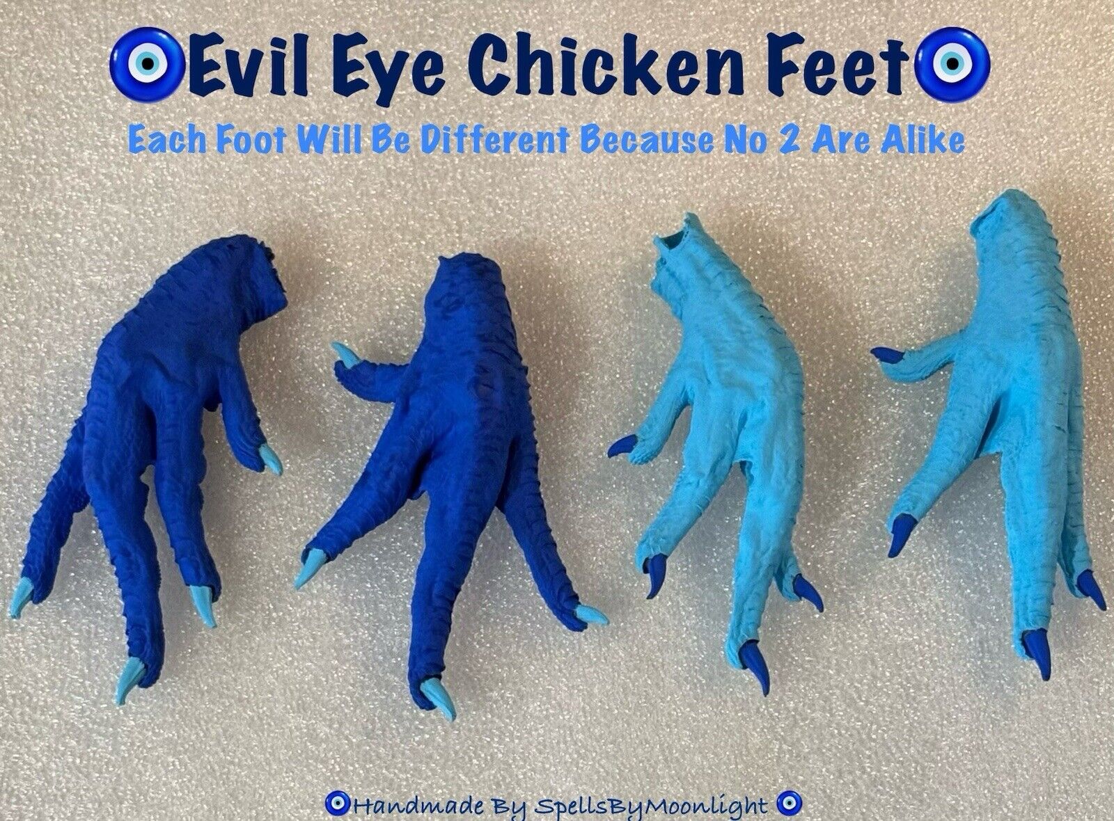 Evil Eye Chicken Foot Hoodoo Voodoo Witchcraft Chicken Feet Evil Eye Protection