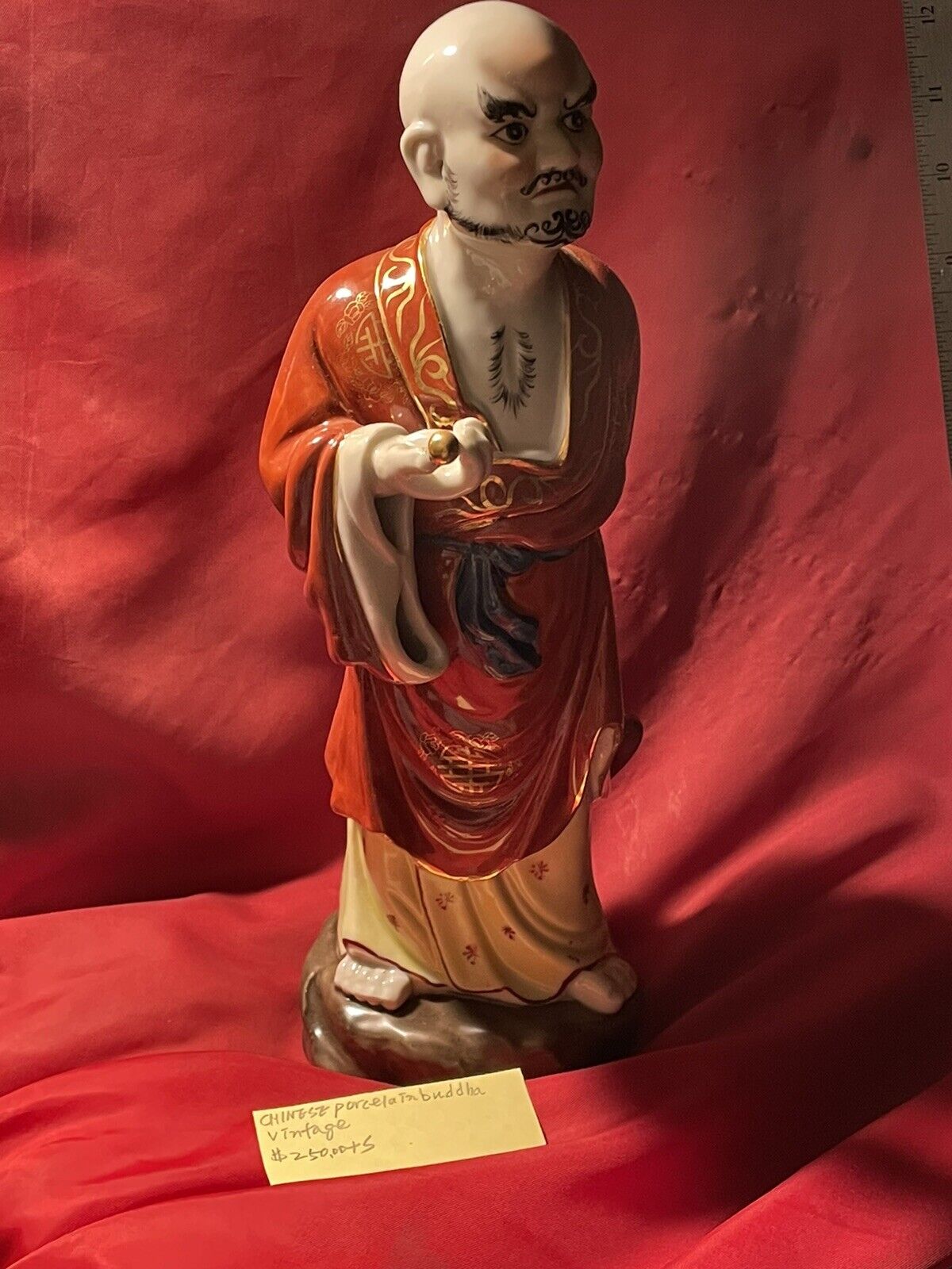 chinese porcelain buddha vintage