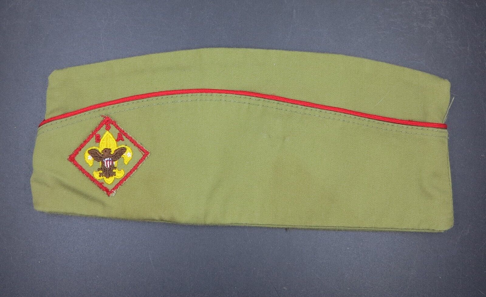 Vintage BSA Boy Scout Garrison Hat, Medium