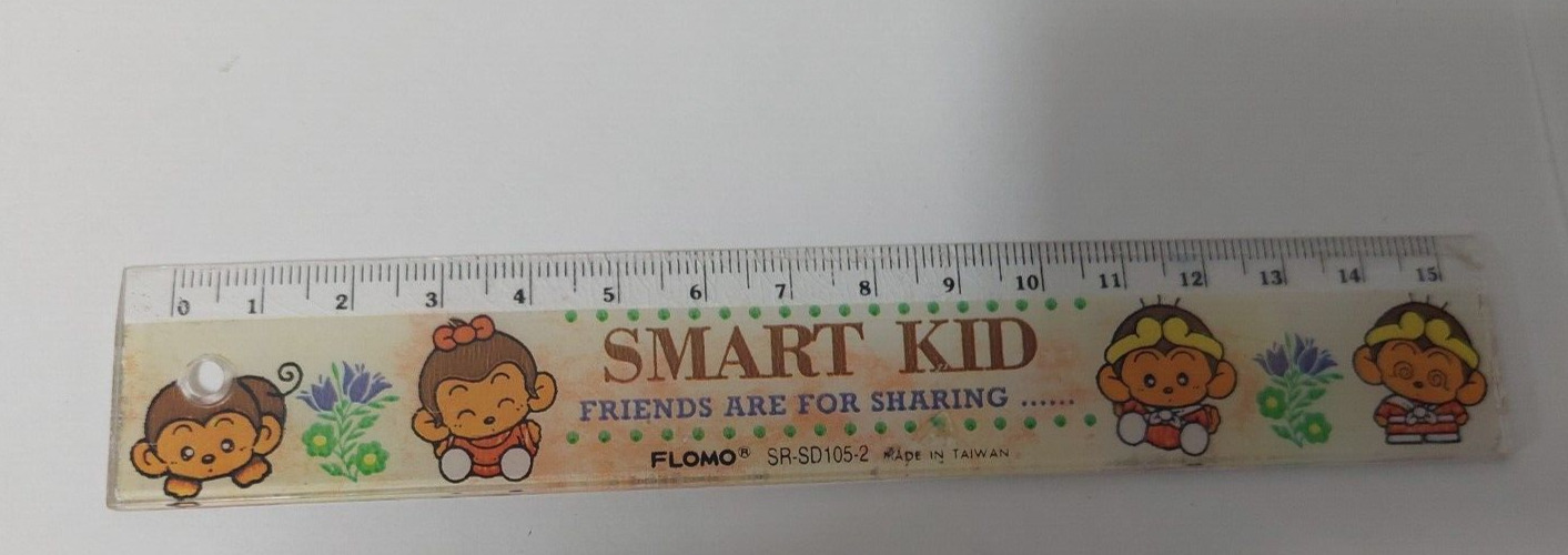 Vintage Flomo Smart Kid friends are for sharing SR-SD105-2 monkey 6\