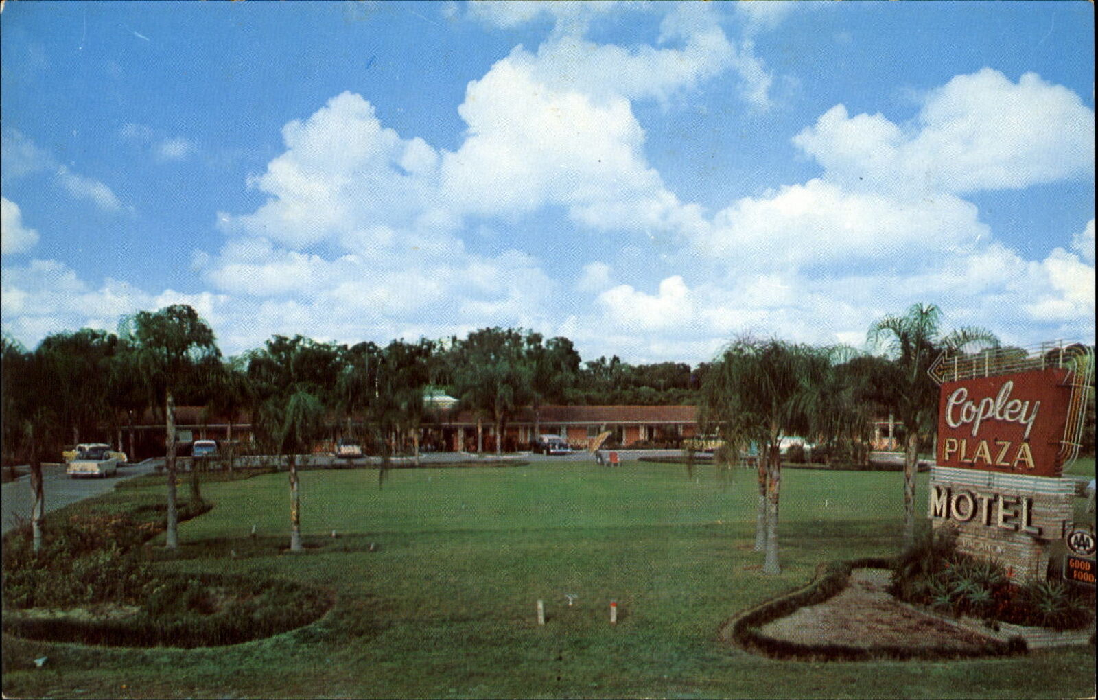 Copley Plaza Motel ~ Maitland Florida FL ~ 1950s cars