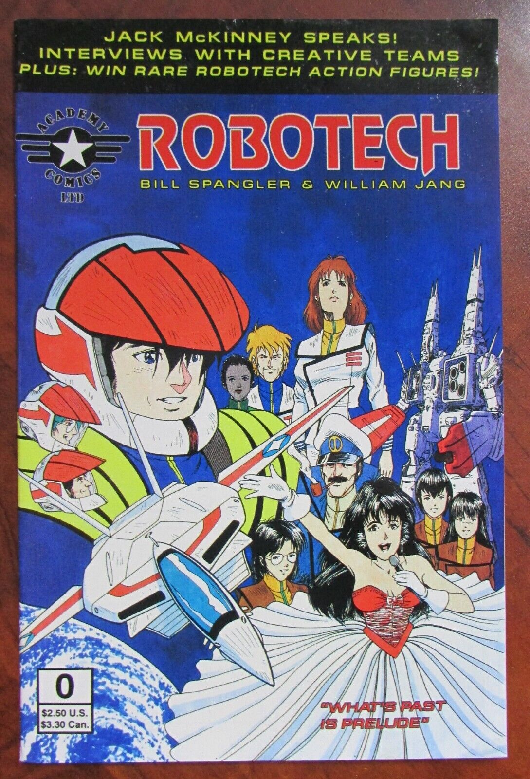 Vintage Academy Comics Robotech #Zero #0 No 0 September 1994