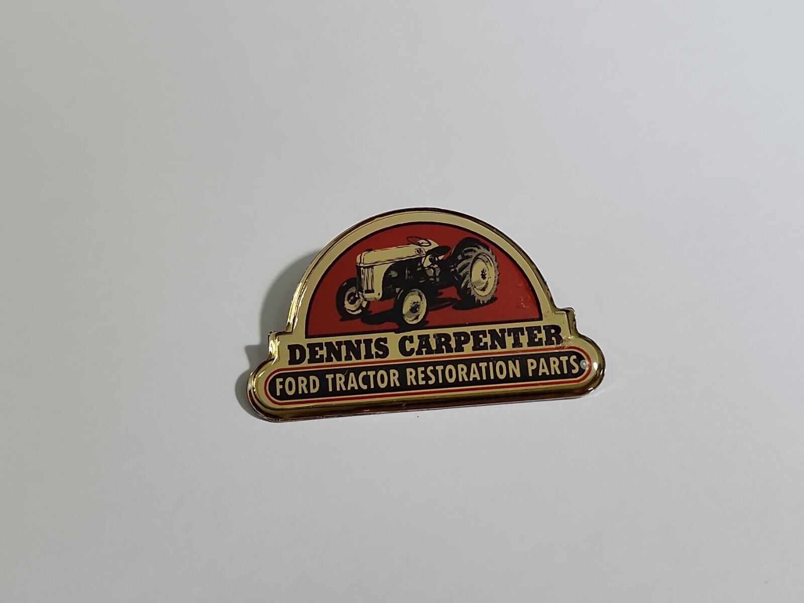 Dennis Carpenter Ford Tractor Restoration Parts Lapel Pin Badge