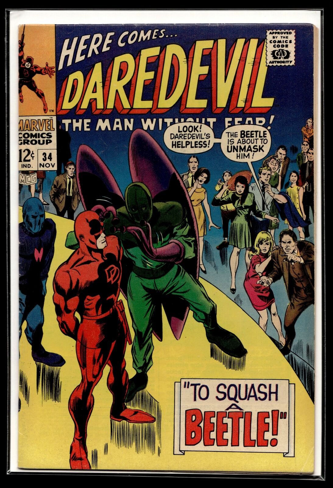 1967 Daredevil #34 Marvel Comic