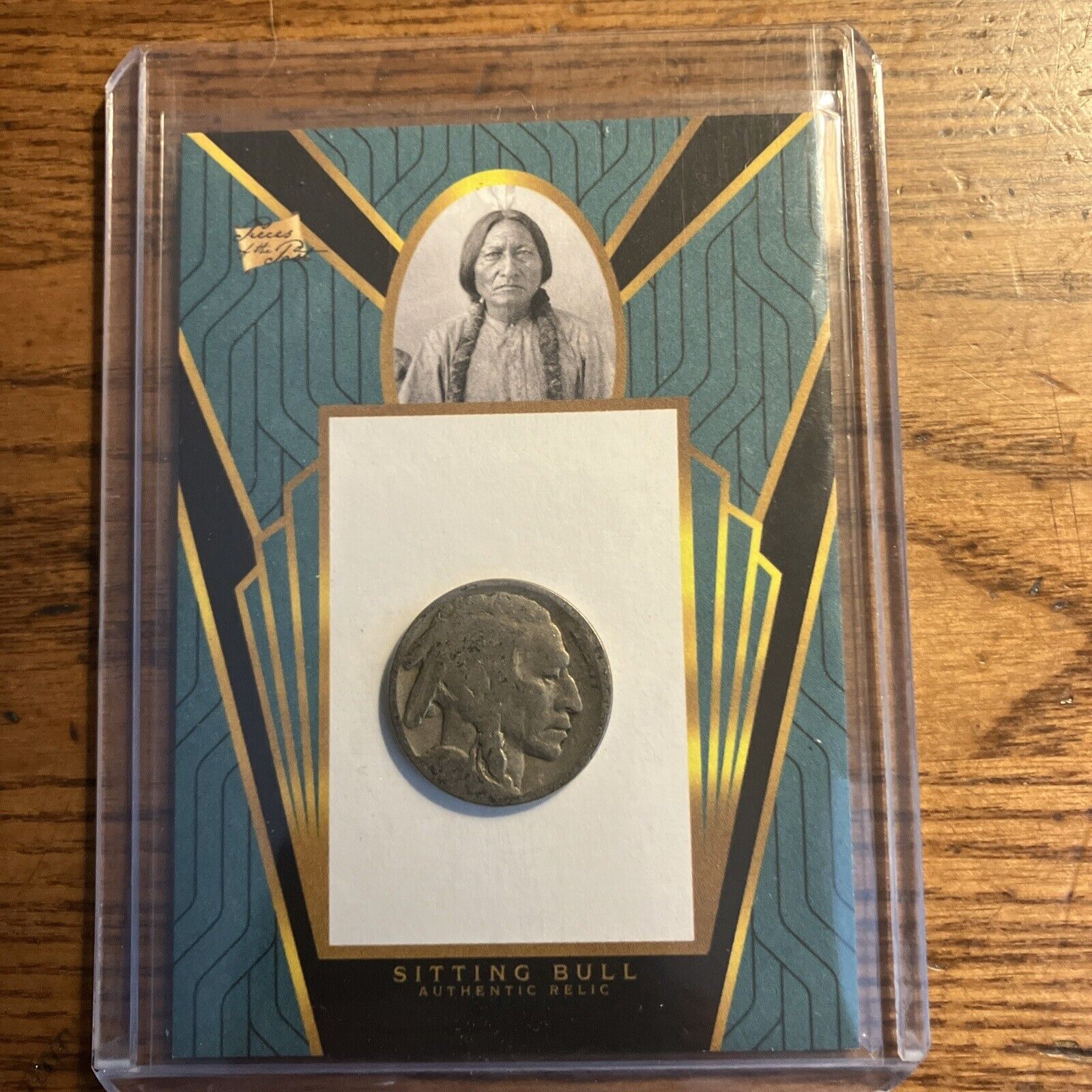 2023 Pieces of the Past 7 Sitting Bull Original Buffalo Nickel Coin Relic