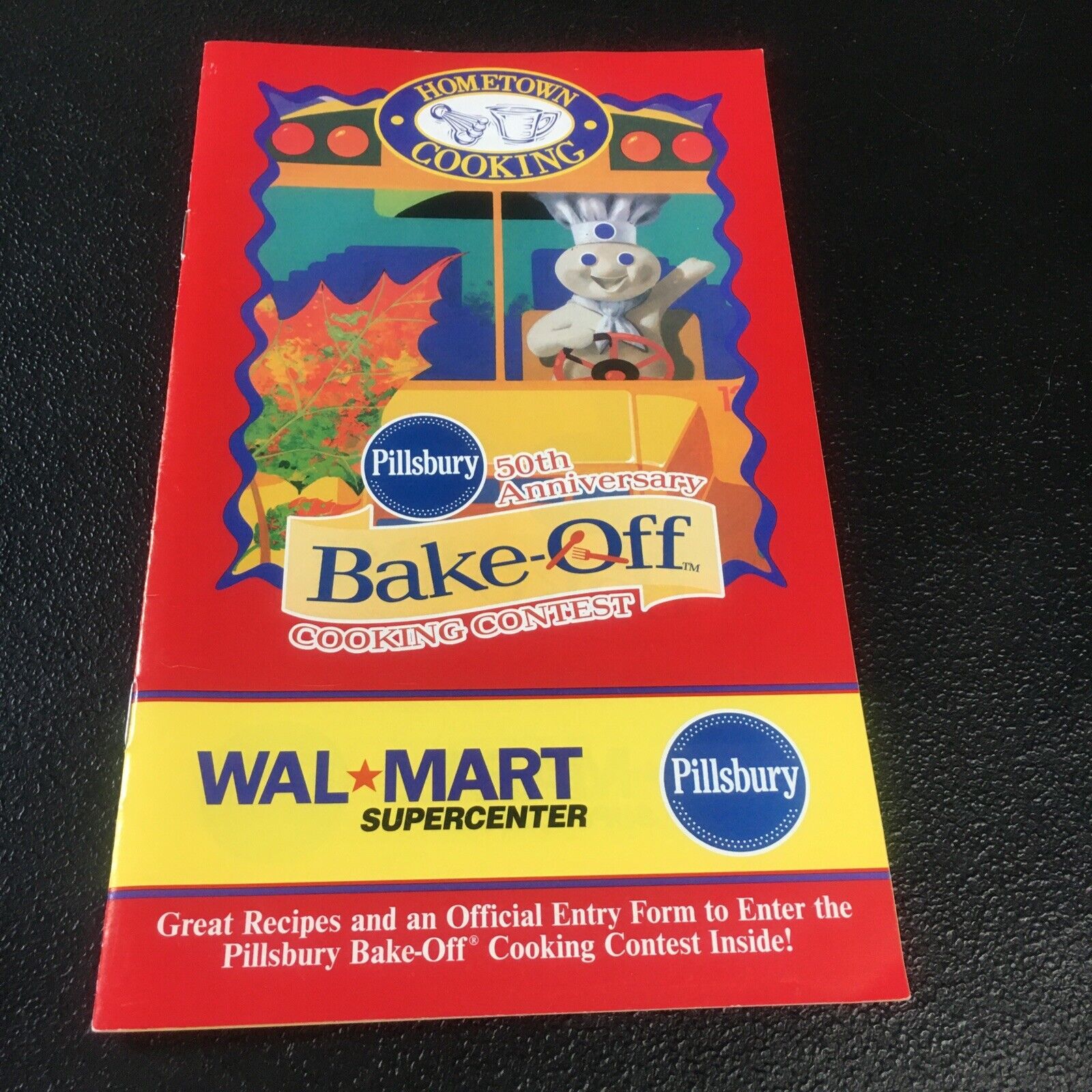 Vintage 1999 Walmart Pillsbury 50th Anniversary Bake Off Recipe Booklet
