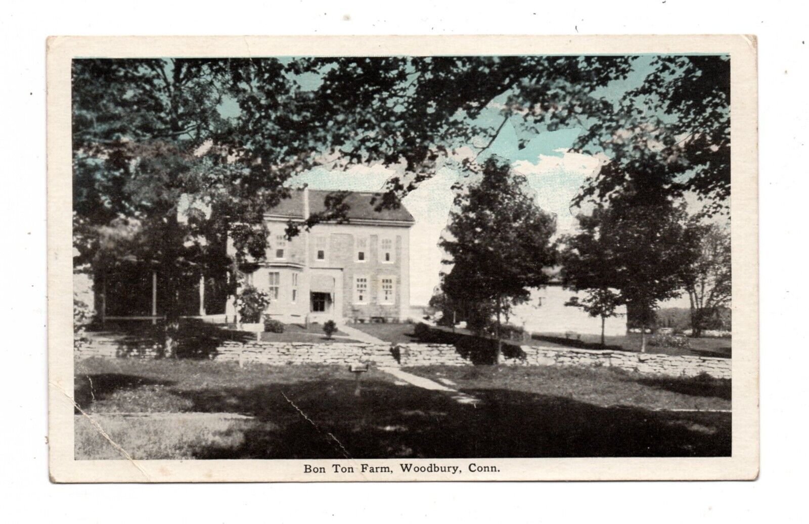 WOODBURY, CT ~ BON TON FARM & ITS BUILDINGS, WOODBURY DRUG PUB ~ 1915-30
