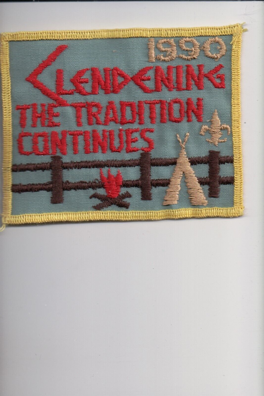 1990 Clendening The Tradition Continues patch