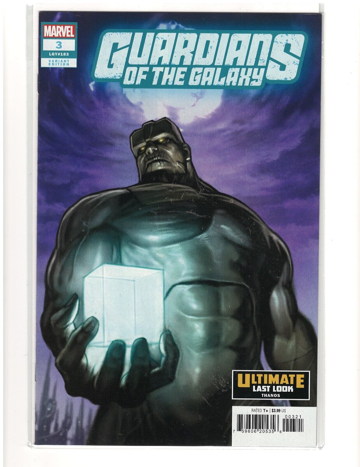 Guardians of the Galaxy (Volume 7) #3 Ultimate last look Thanos variant 9.6