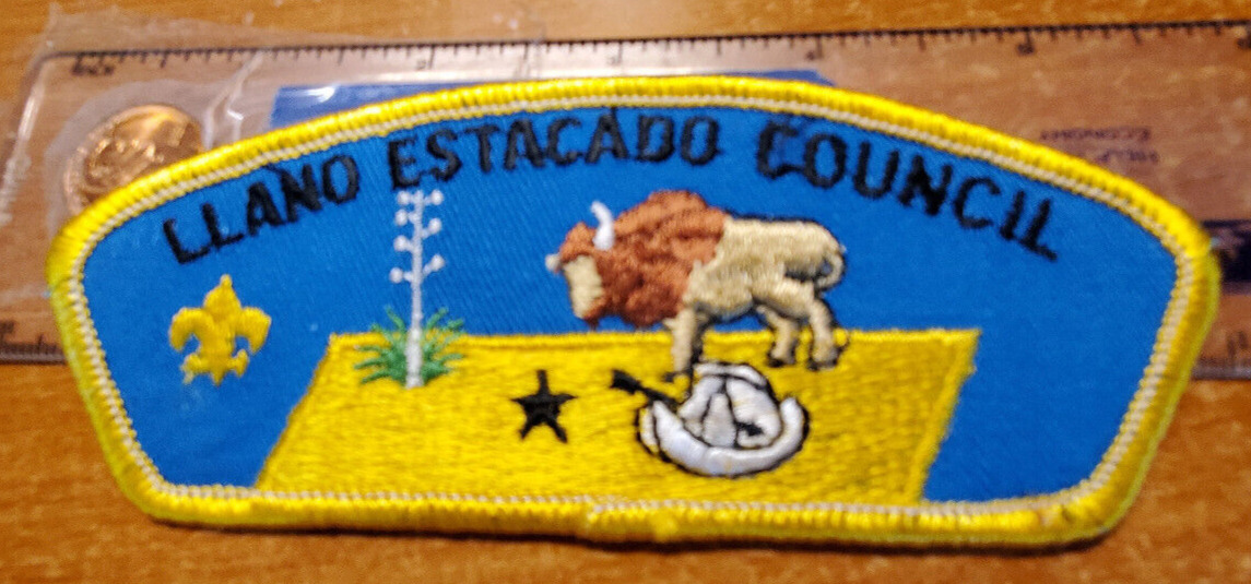 BSA Llano Estacado Council, Texas CSP,  T-3 VERY RARE  [moww]