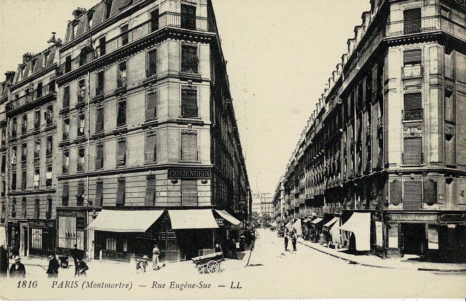 CPA - Paris - rue Eugène-Sue