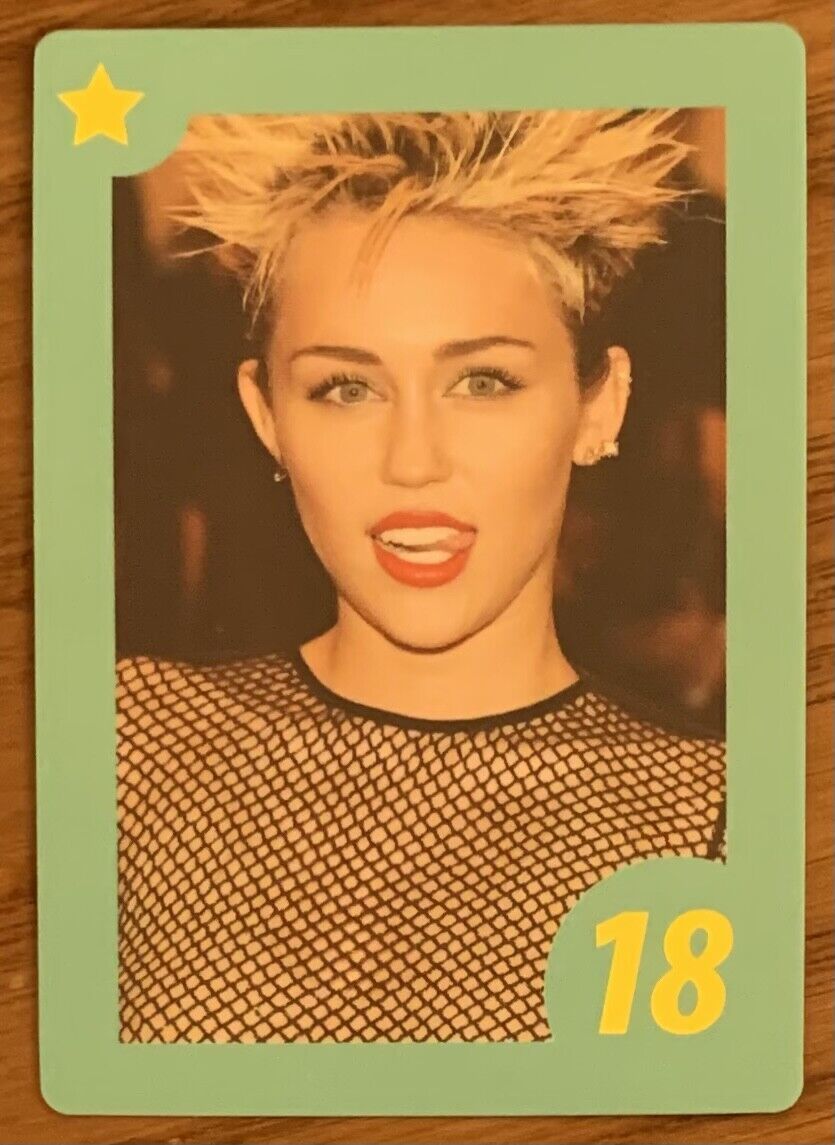 THE SULTRY MILEY, SUPER RARE  PALADONE CARD, MINT  AMAZING  BEAUTIFUL 