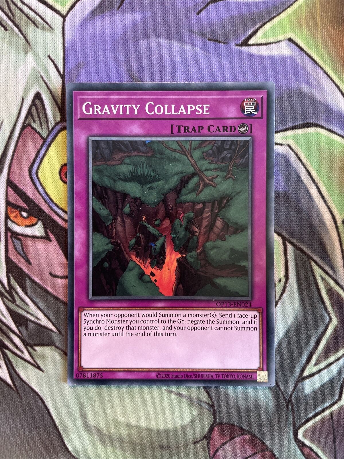 OP13-EN024 Gravity Collapse Common Unlimited Edition NM Yugioh Card