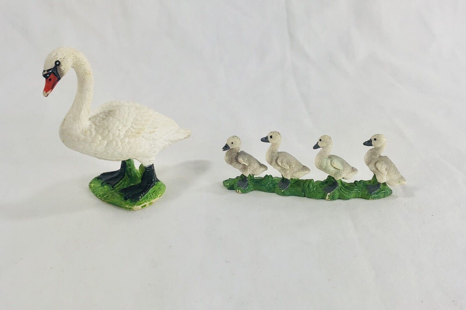 Schleich Goose and Geese Goslings Baby 2009 PVC 0.5”-3” Figure Lot