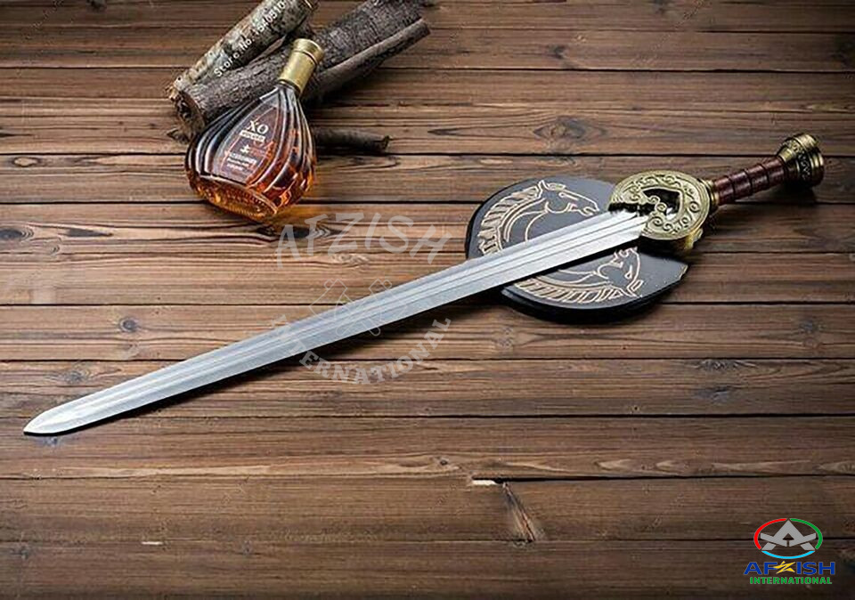 Custom Handmade 1095 Steel Viking Sword, Master Sword, Battle Ready Sword