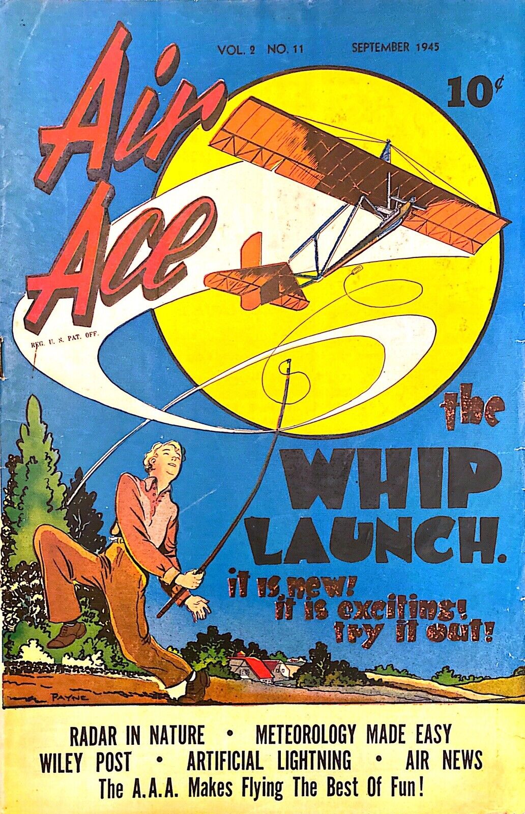 Air Ace Vol. 2 #11 (1945) - Very Good+ (4.5)