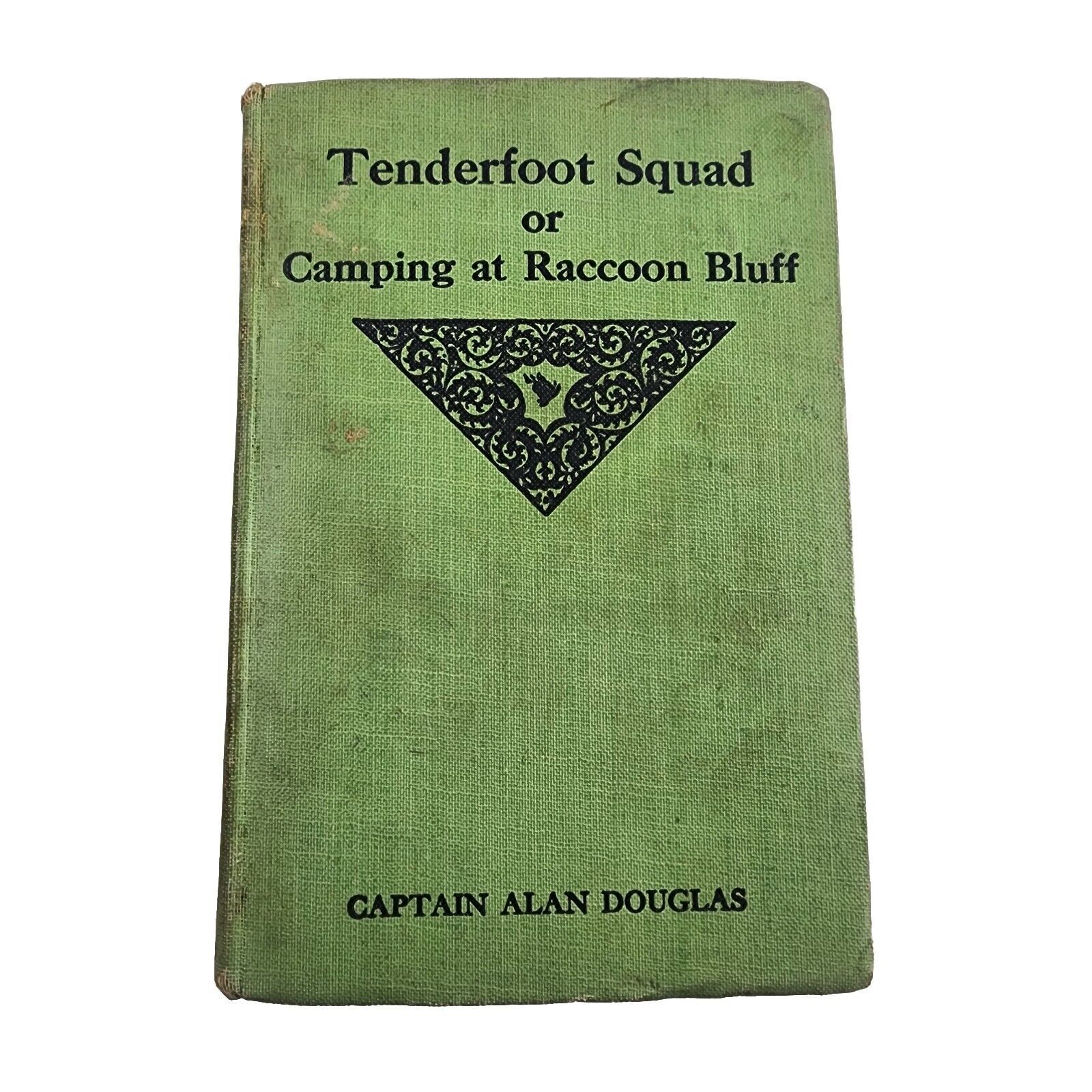 Vintage 1919 Boy Scout Book, Tenderfoot Squad or Camping at Raccoon Bluff