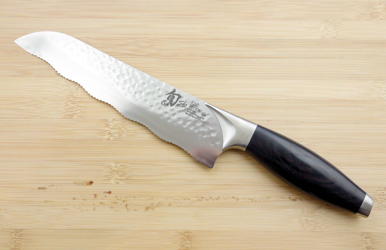 Shun BB1506 Edo Dual Density Utility Knife 8-1/4\