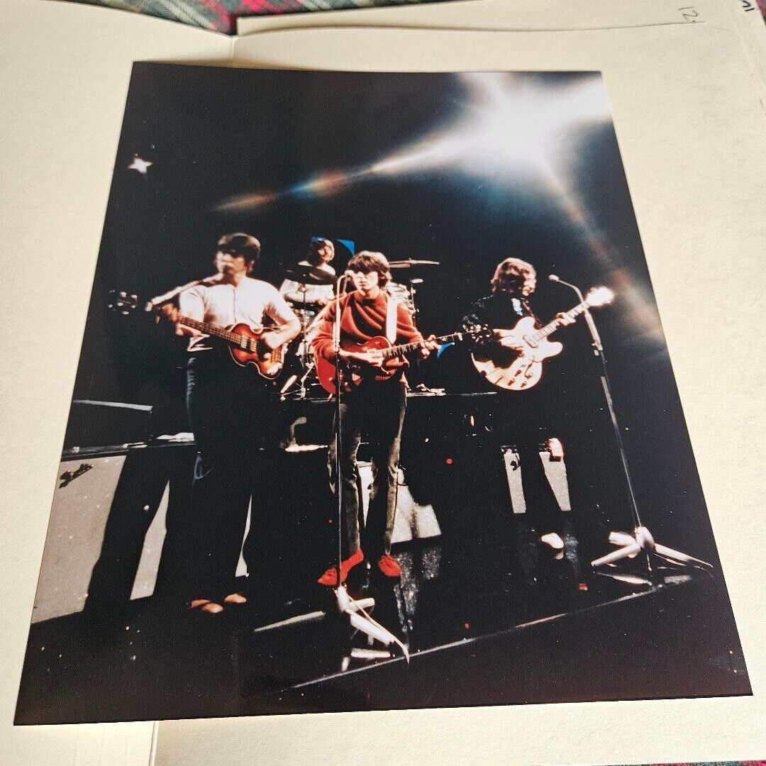 8x10 The Beatles GLOSSY COLOR PHOTO photograph picture print band
