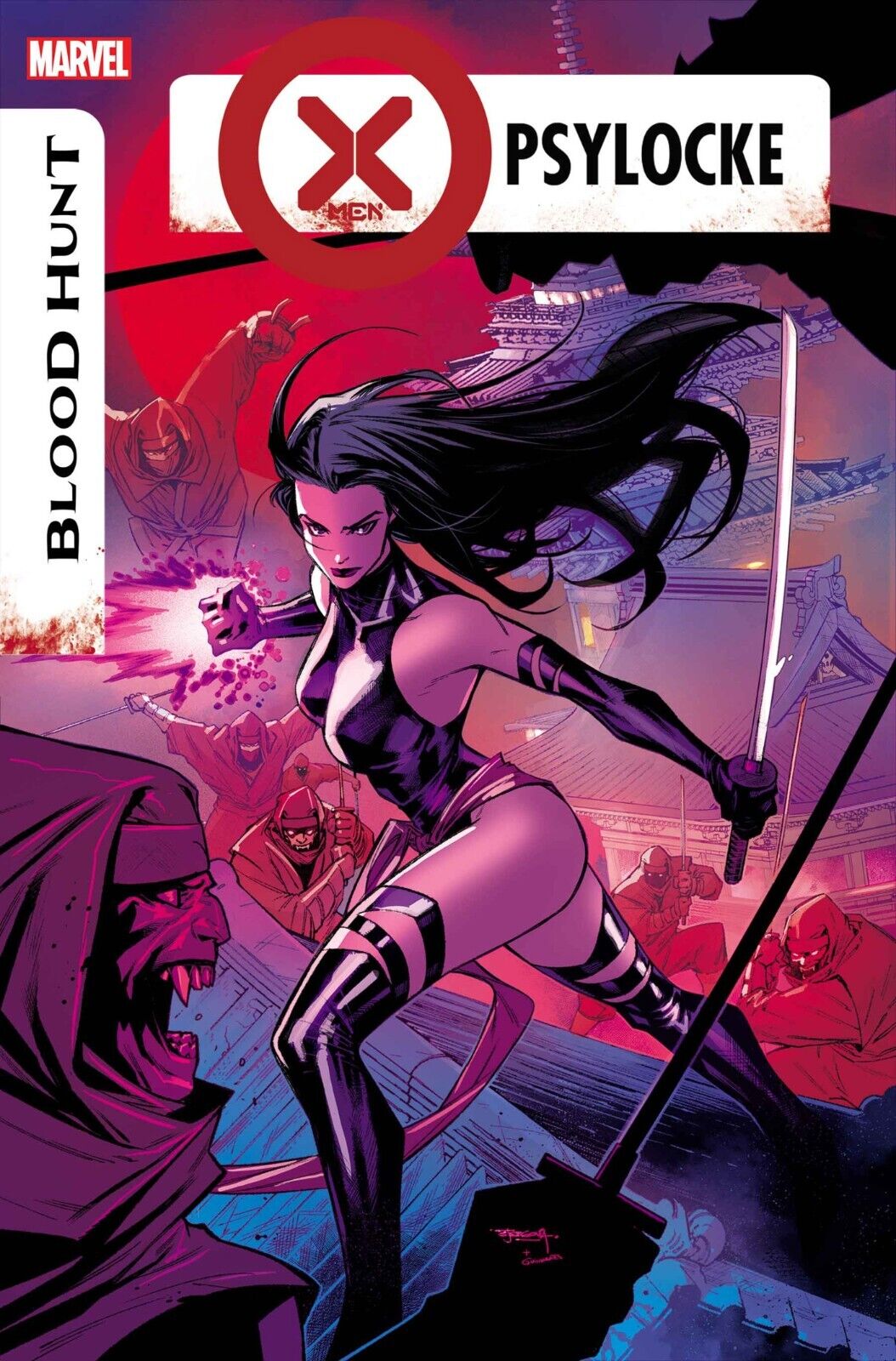 Blood Hunt: X-Men - Psylocke (2024) #1 | Marvel Comics | COVER SELECT
