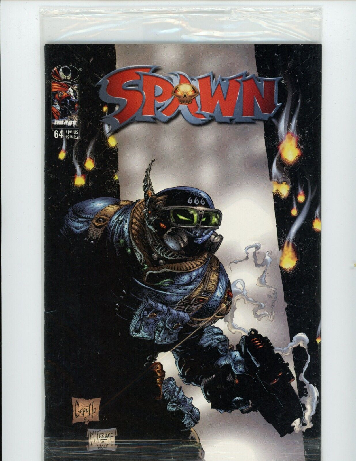 Spawn #64 - Sealed With Toy Catalog (9.2) 1997