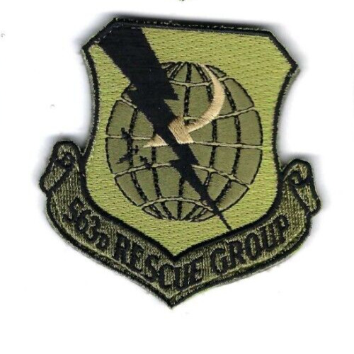 PATCH USAF  563RD RESCUE GROUP                     EE