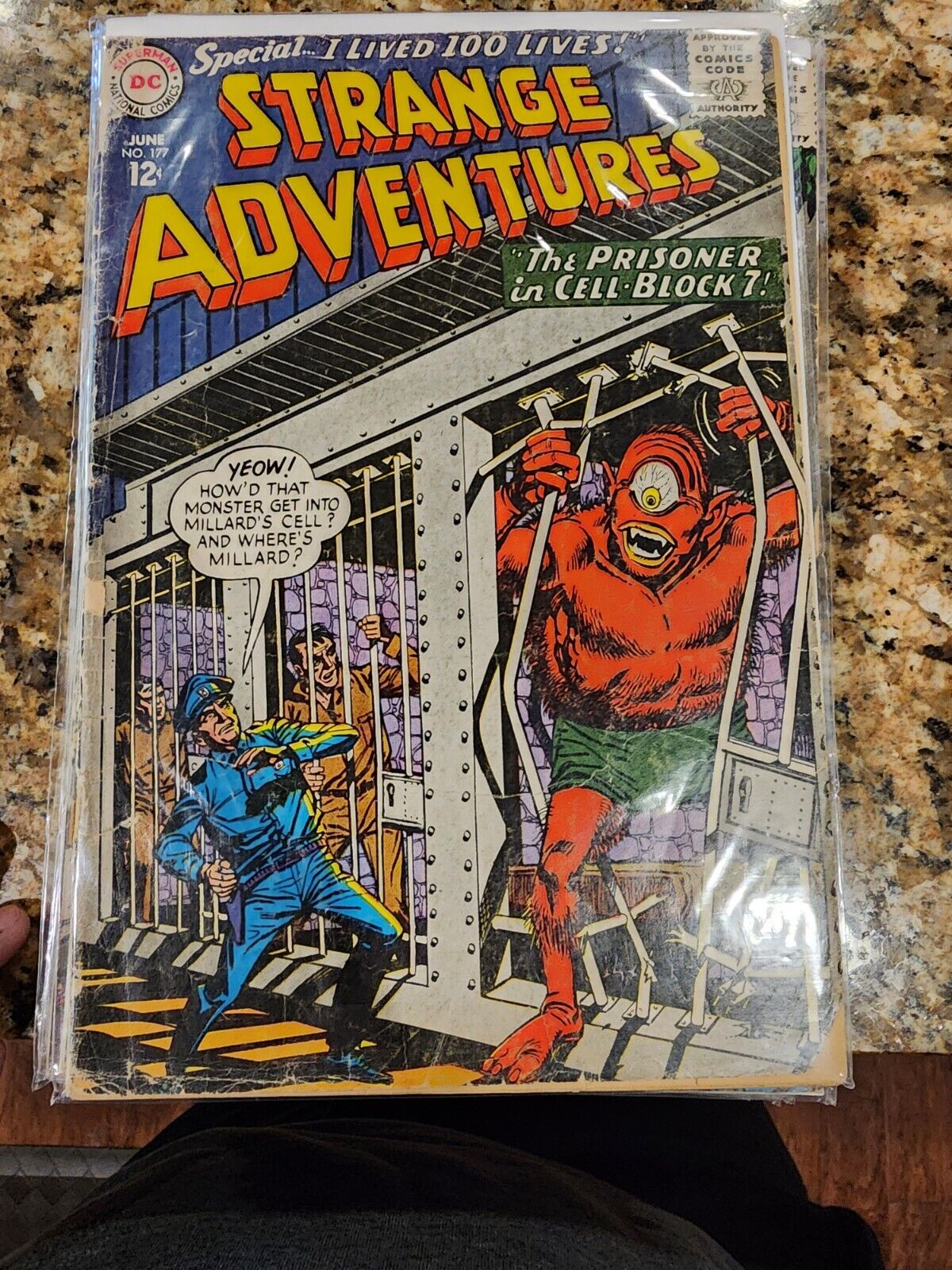 Strange Adventures #177 1965 BERNARD BAILY INTRO  DC COMICS