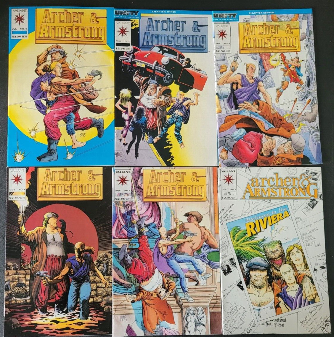 ARCHER & ARMSTRONG #0, 1-26 (1992) VALIANT COMICS FULL SERIES 1ST APPEARANCE