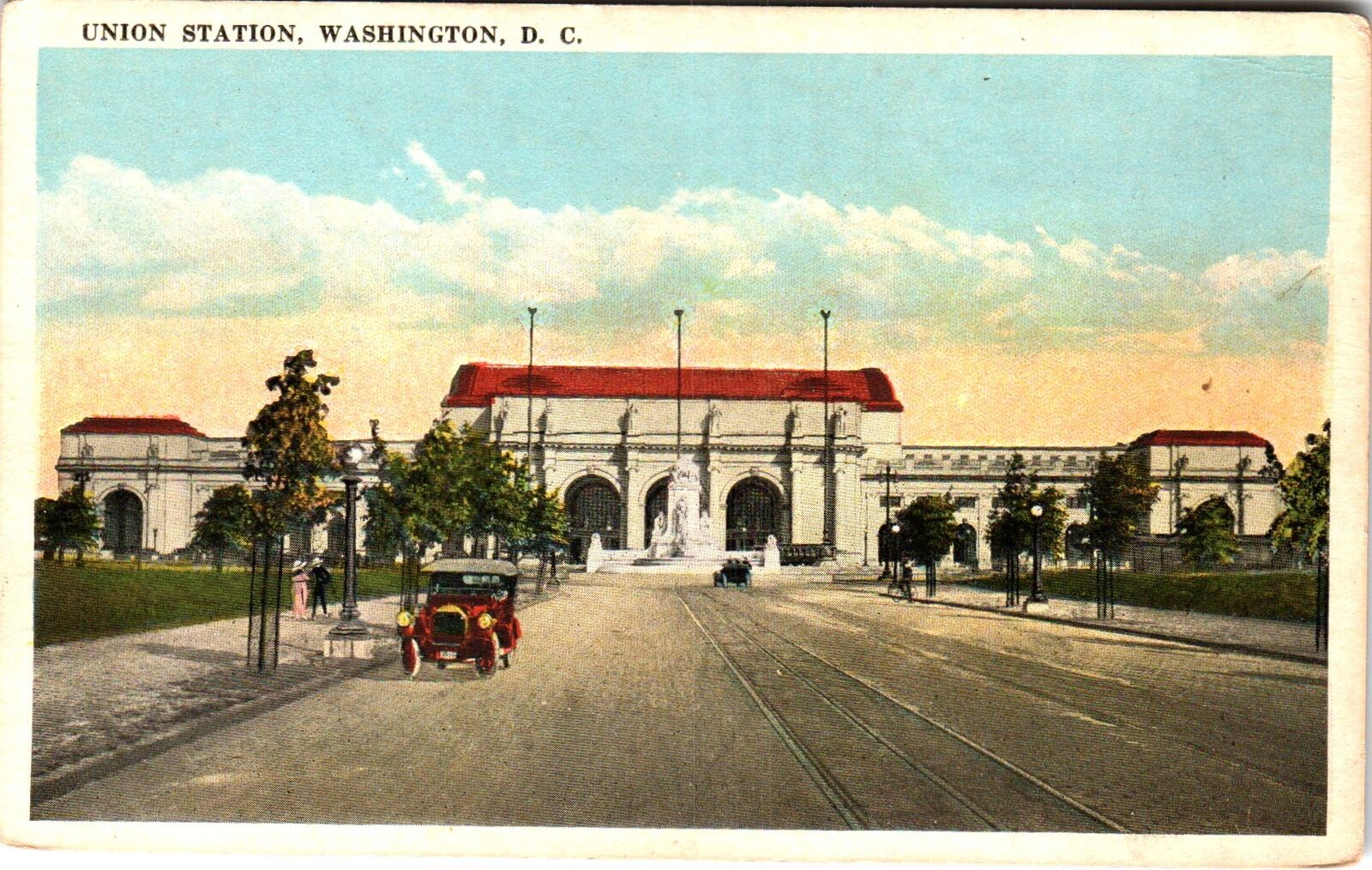 Union Station Washington D. C. 1920\'s Postcard