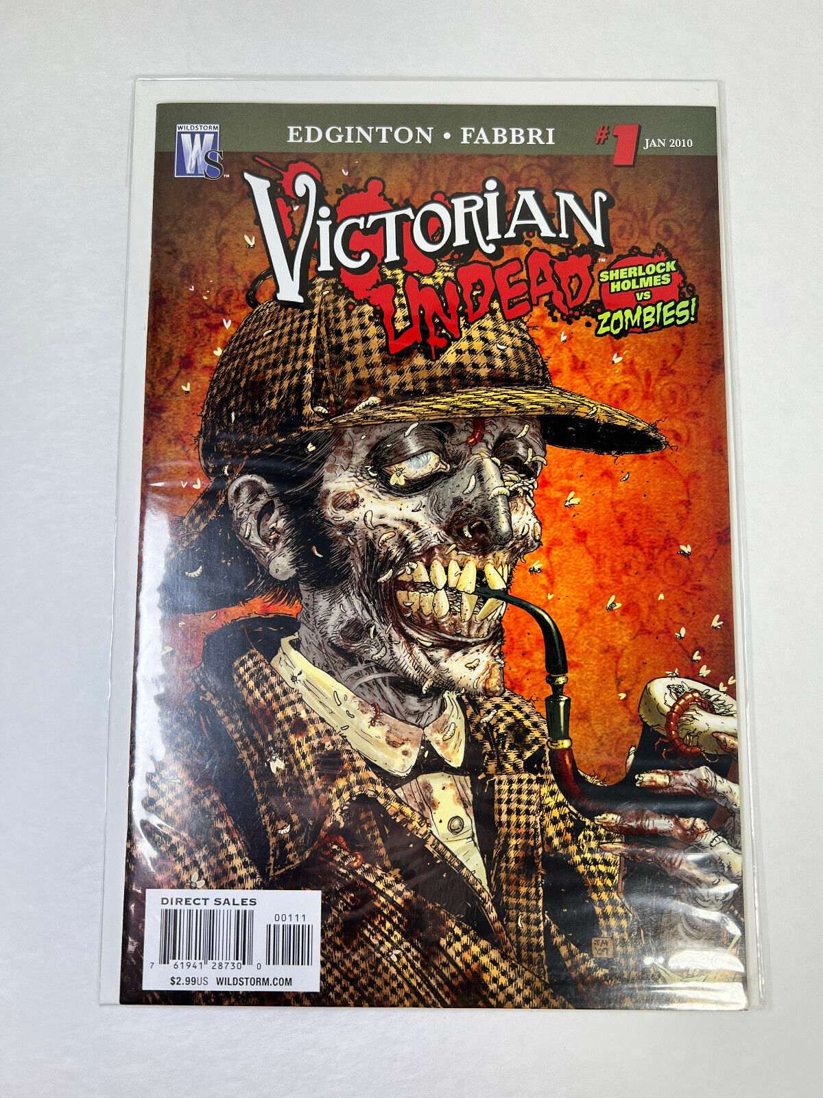 DC Wildstorm VICTORIAN UNDEAD #1 Sherlock Holmes VS. Zombies
