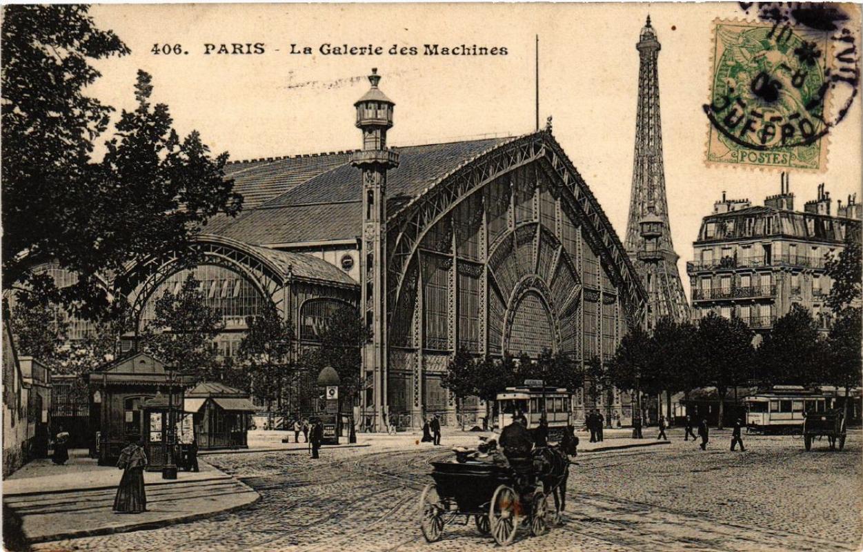 CPA PARIS 8th Galerie des Machines (534688)