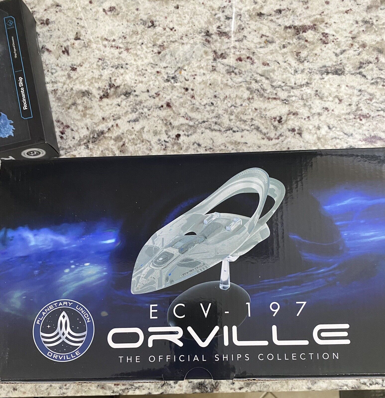 The Orville 10 Inch Ship Replica USS Orville XL ECV-197 BY EAGLEMOSS *NEW*