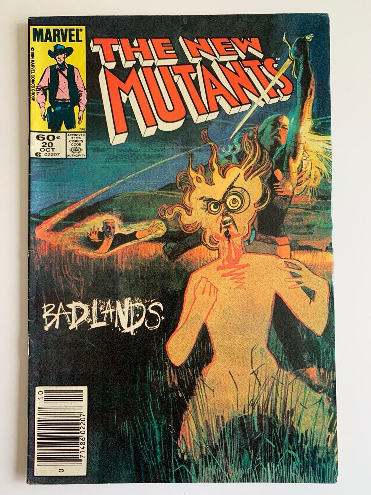 The New Mutants #20 Mark Jewelers Marvel Comic 1984