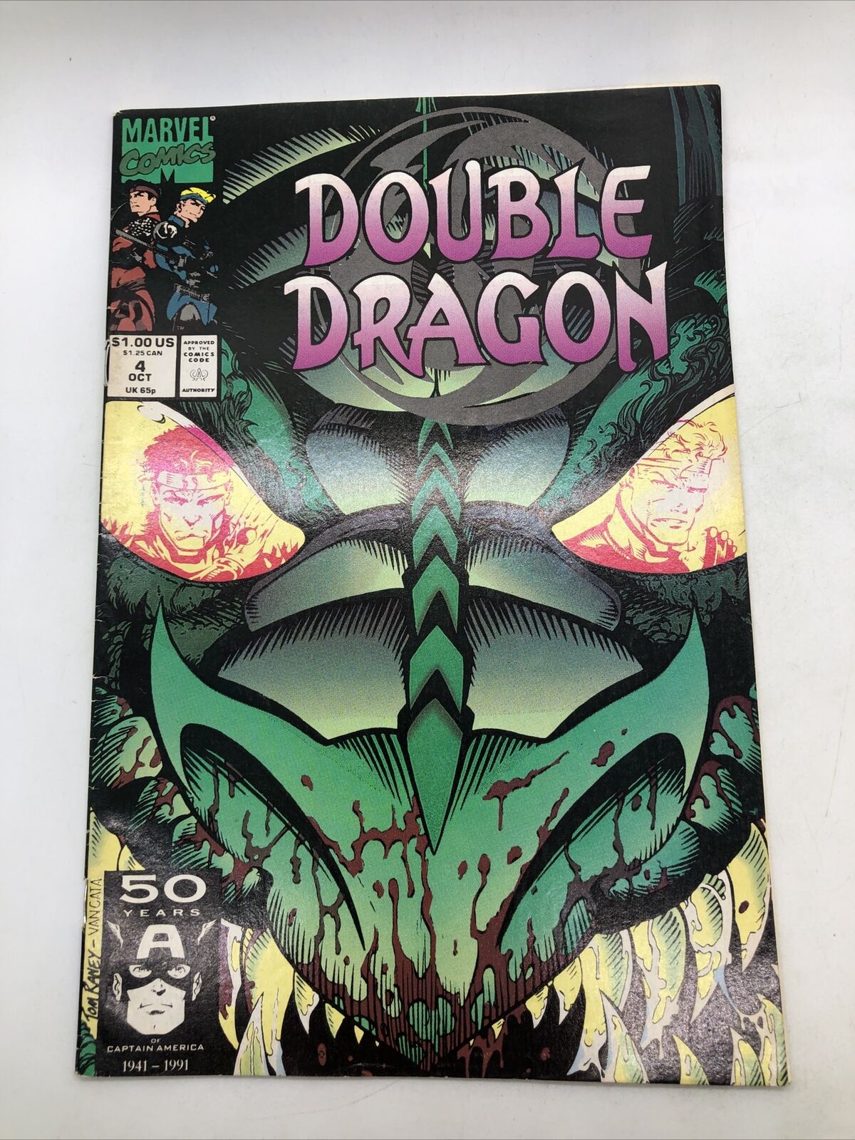 Marvel  Comics Double Dragon #4