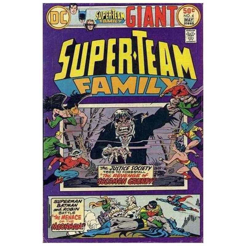Super-Team Family #4 in Fine condition. DC comics [c\