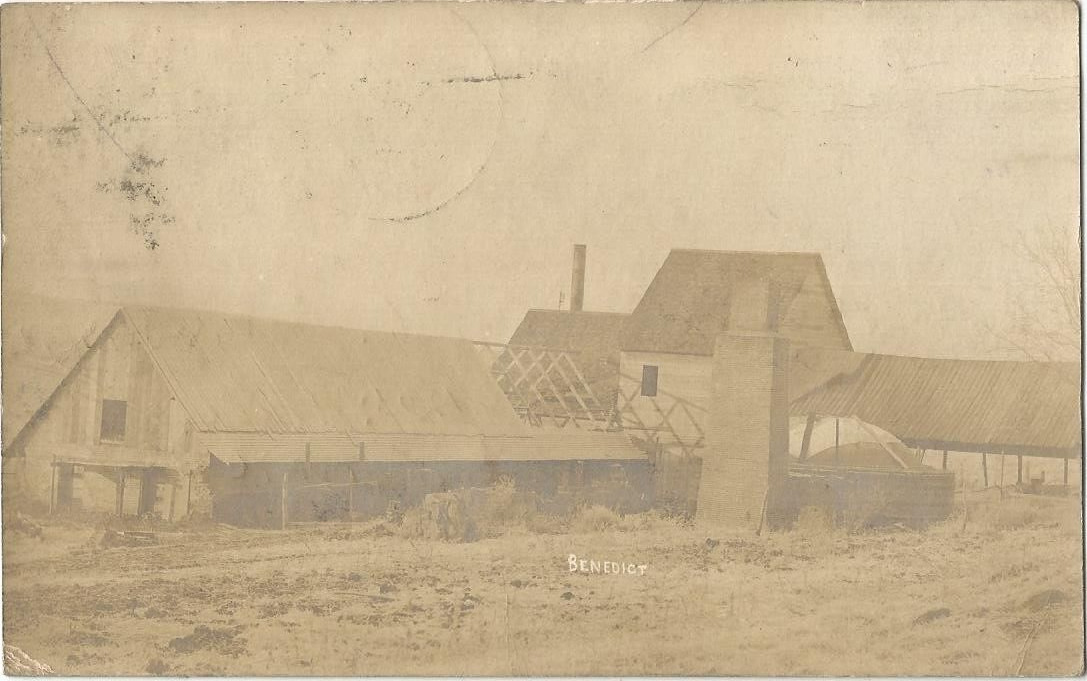 Cumberland, IA Iowa 1908 RPPC Postcard, Large Barn, Farm
