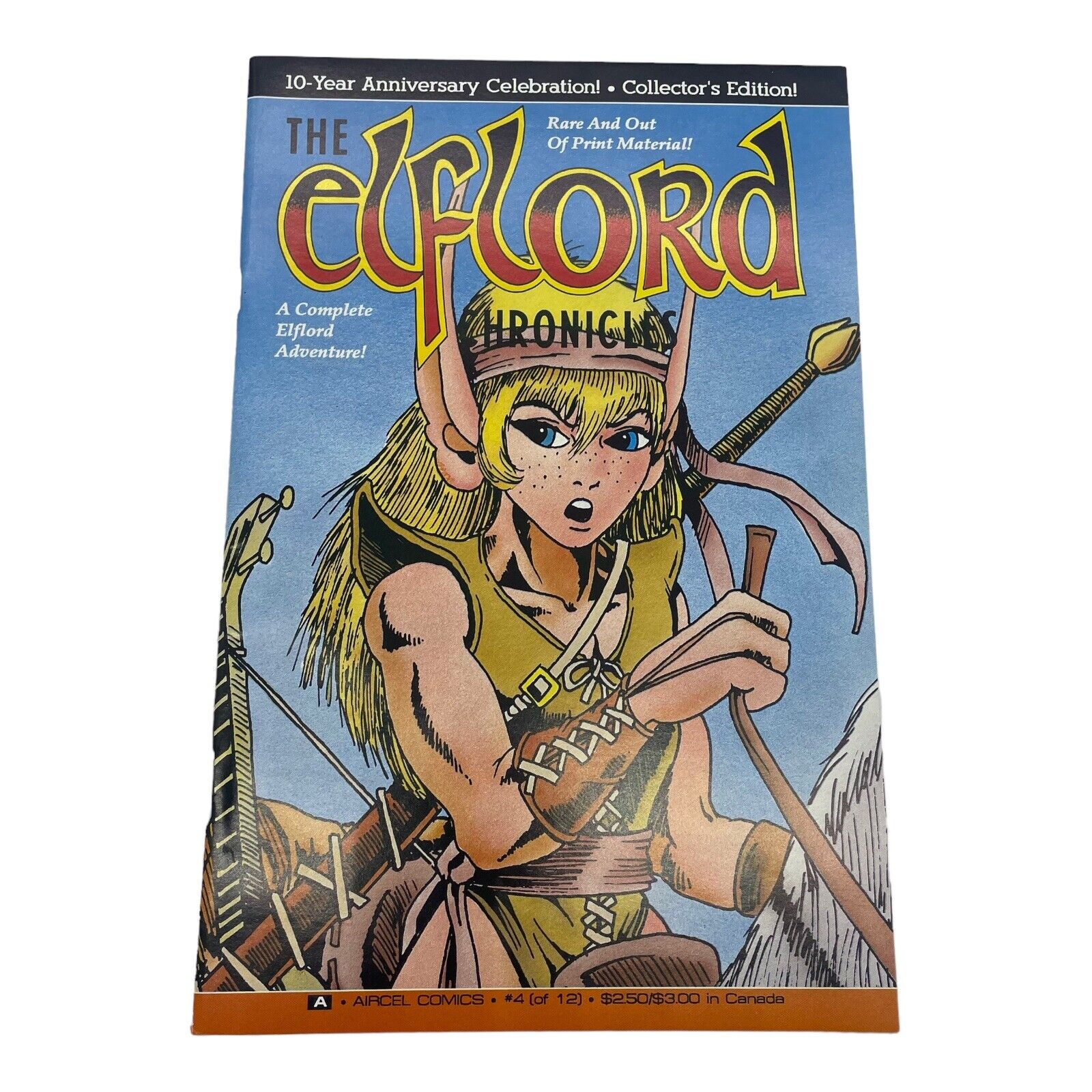Aircel Comics The Elflord Chronicles $4 of 12 10year anniversary Collectors ed.