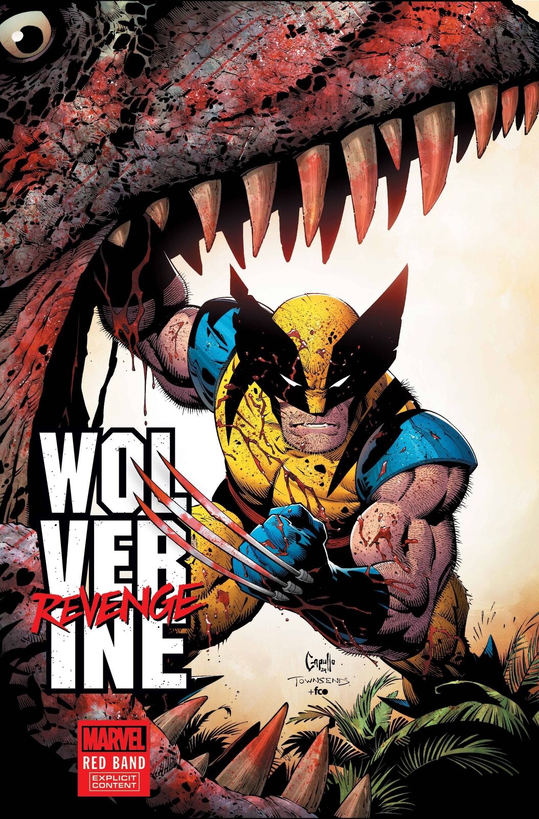 WOLVERINE: REVENGE - RED BAND #1 POLYBAGGED CAPULLO 2024 NM PRESALE 8/21 NM
