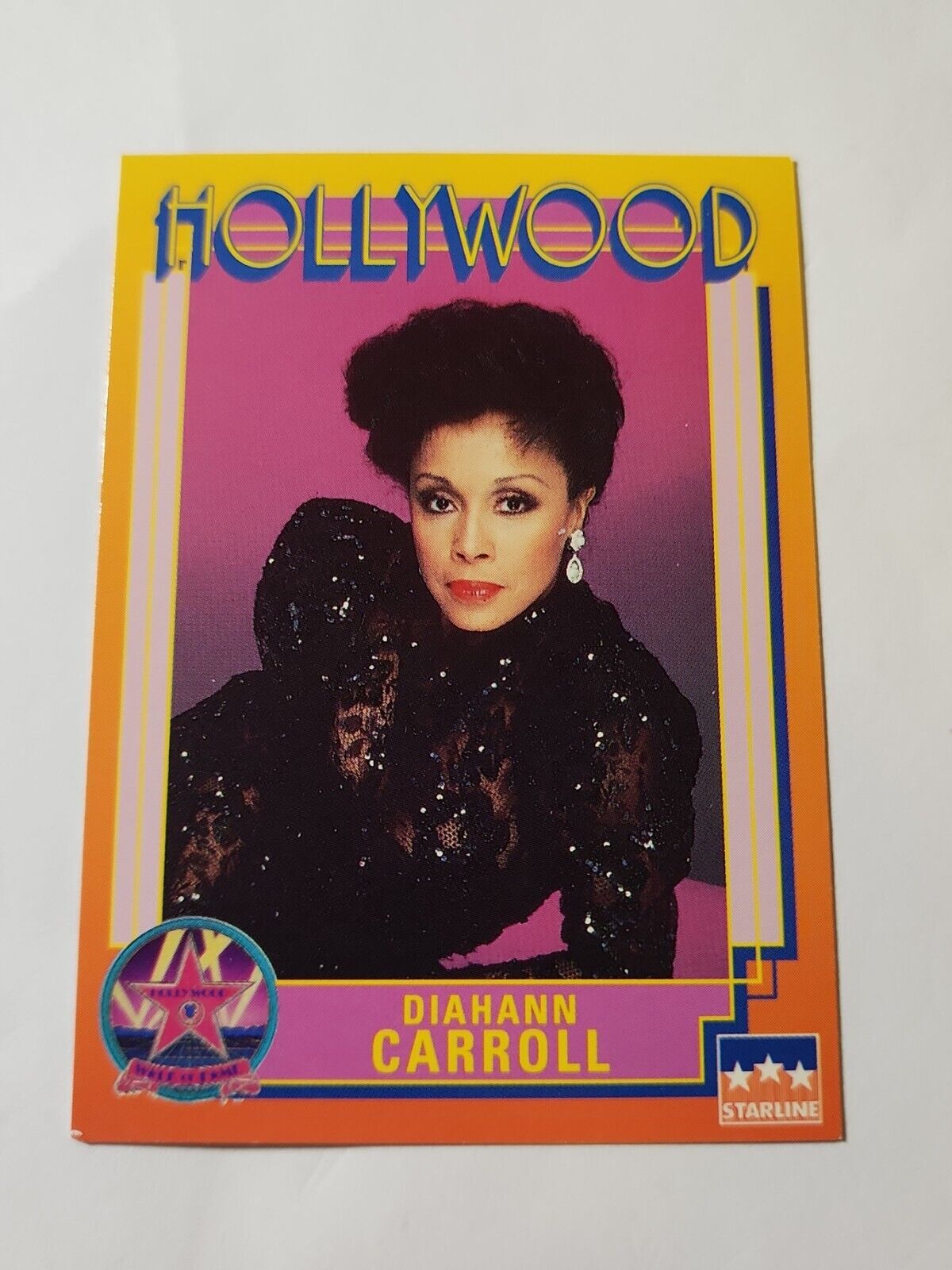 Diahann Carroll Hollywood Walk of Fame Card Vintage # 167 Starline 1991 NM 