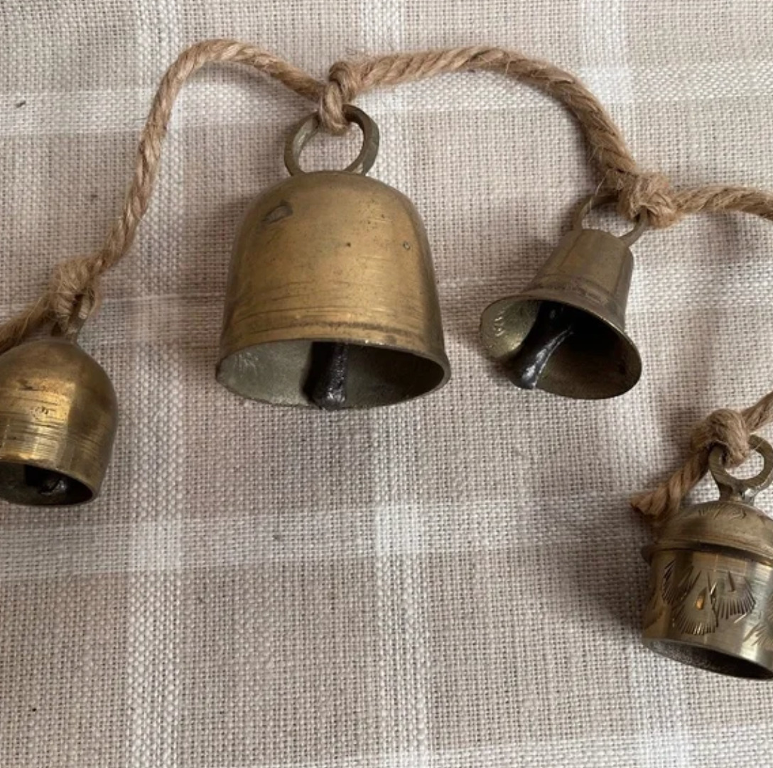 Vintage Brass Bells - Heavy