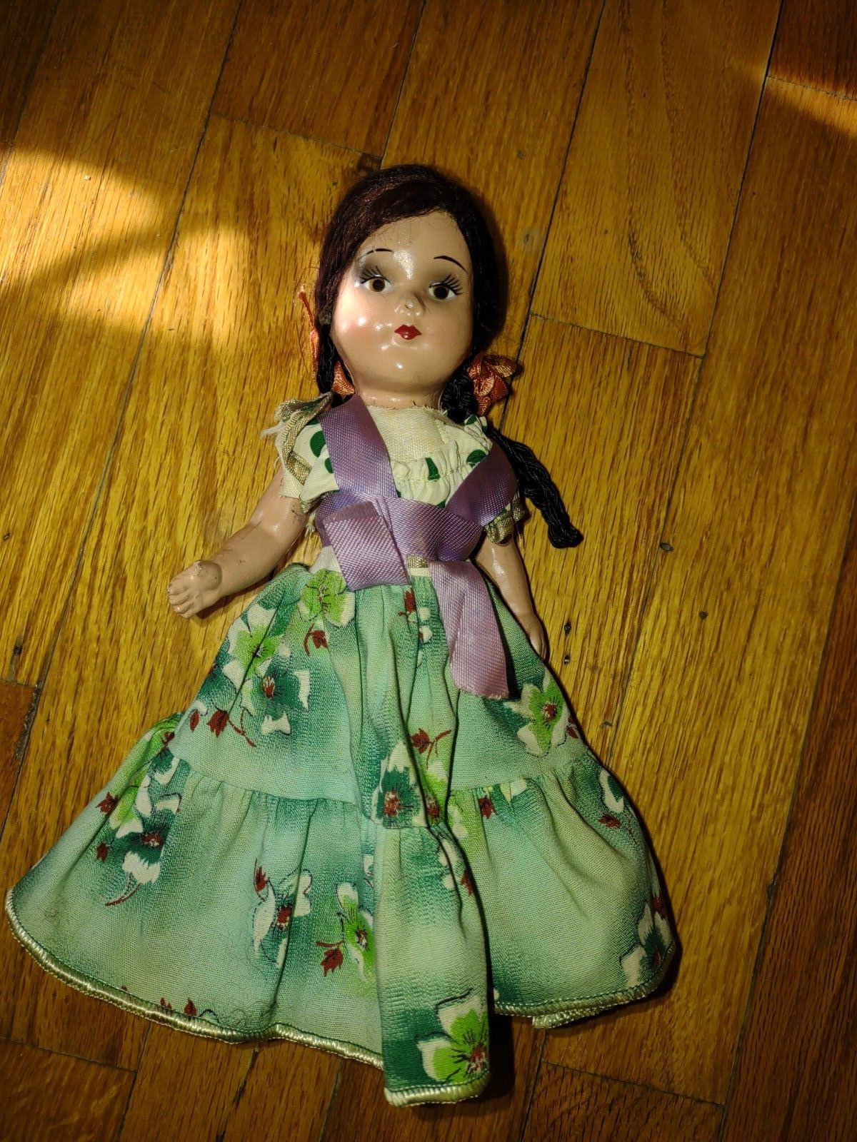 Vintage 1962 Mexican Souvenir Doll - Featured in the John F Kennedy Library