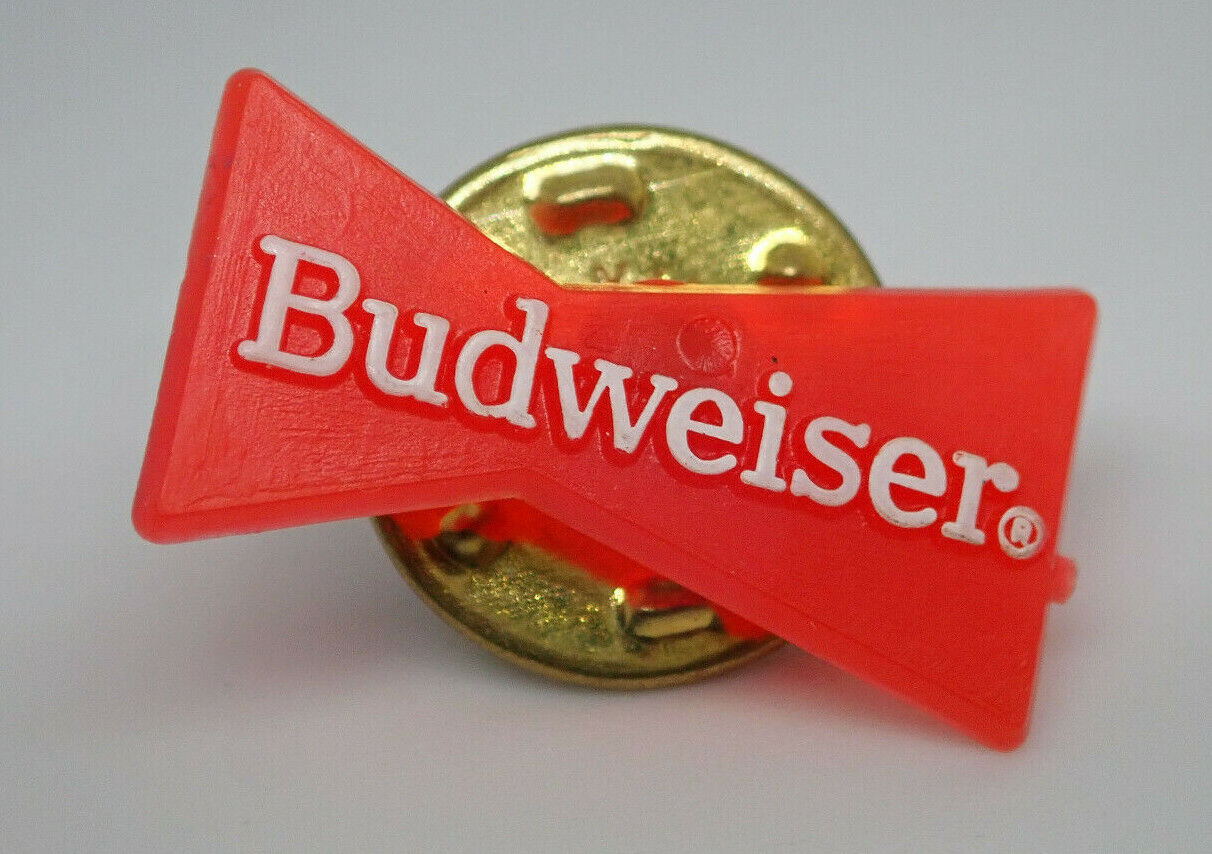 Budweiser Logo Red Vintage Lapel Pin