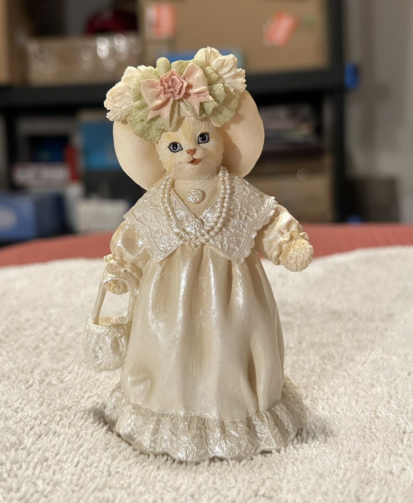 Heather Hykes CatNip Victorian Kitty FigurineDoll Collection