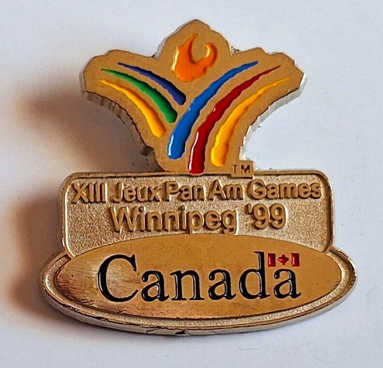 1999 WINNIPEG JEUX PAN AM GAMES Host PIN - Winnipeg, Manitoba, Canada